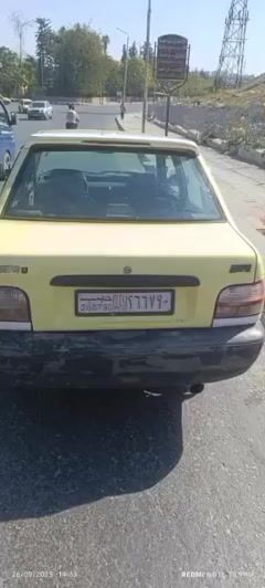 للبيع سيارة سابا لون أصفر كاشف 