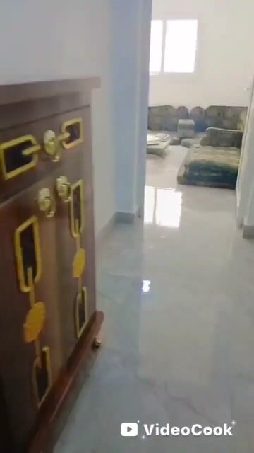 للبيع شقة 100م/طابق ثاني/ثلاث غرف و منافع+مصعد/ بسرمدا الجديدة